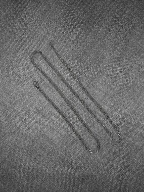 Silver Twisted Chain Necklace